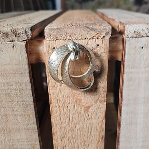 Elegant Gold-Tone Brooch